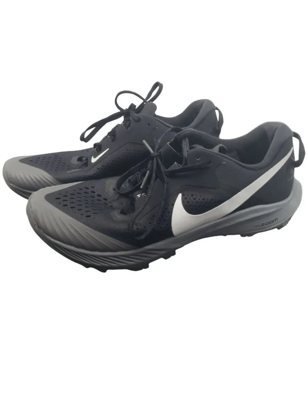 Nike Air Zoom Terra Kiger 6 Trail Running Shoes US 8 Womens Black White - Picture 1 of 14